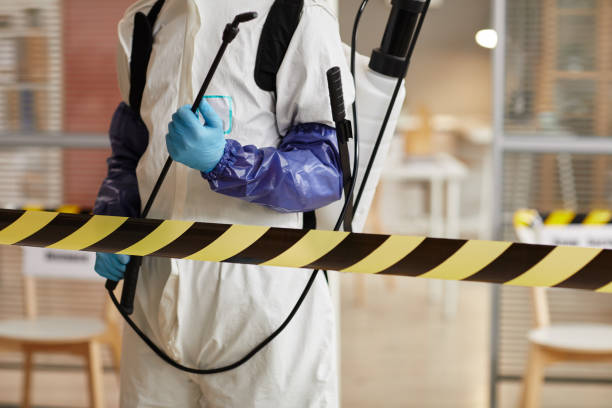 Professional Unattended Death Cleanup technician working in Cornish, UT